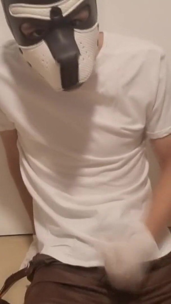 Iconic moment from "Puppy jerking off ,cumming and barking very loudly ,Puppy play"