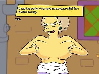 Simpsons - Burns Mansion - Del 22 Edna Boob Dancing and Secret Posters av LoveSkySanX