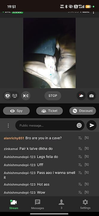 Stripchat'te canlı yayın