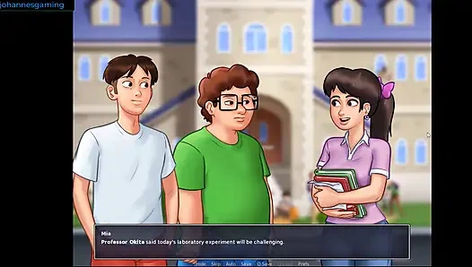 Summertime Saga - 1 going back to college