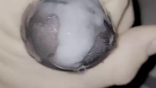 Külotlu çorap yarak boşalması