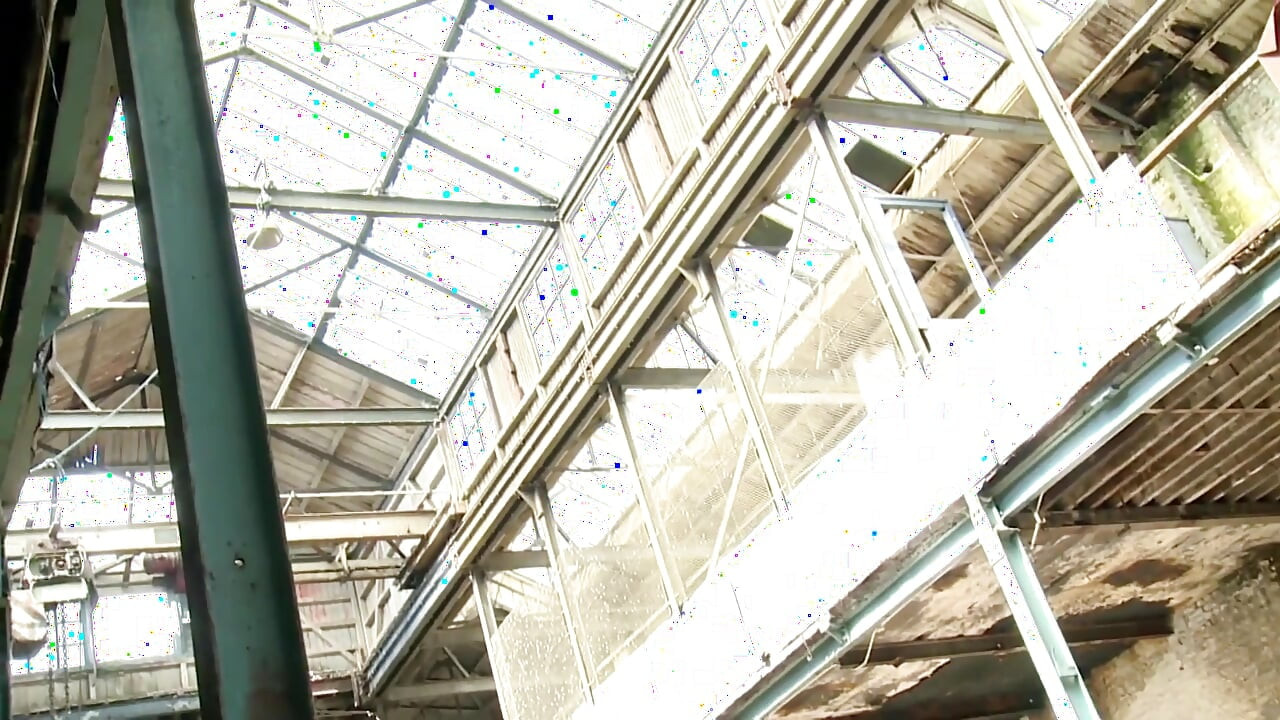 Sexy 2 gay businessmen have sex in an abandoned place