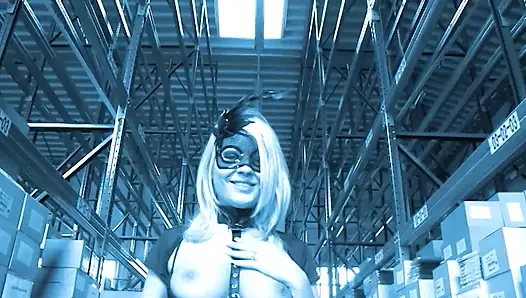 German Domination Scene - Blonde in Fetish Gear