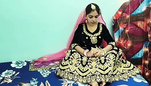 Newly Married Desi Couple First Night Rough Sex