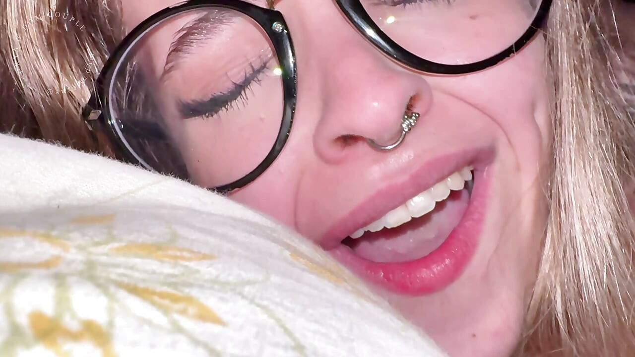 I Love Seeing How Crazy Dom Goes When I Give Him a Sloppy Blowjob with Glasses on