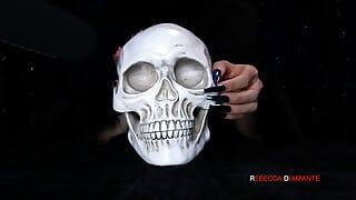 ASMR Skull Tapping With Long Nails I Don't Speak - Gentle Light Sounds for Studying Relax Relax
