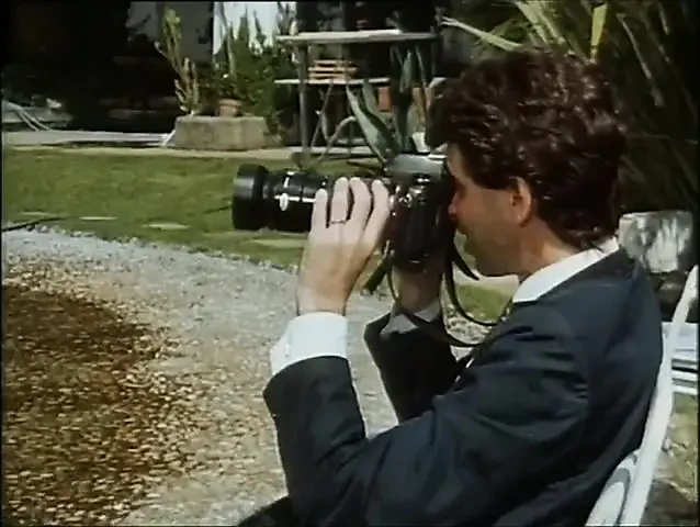 Vintage orgy party in the garden