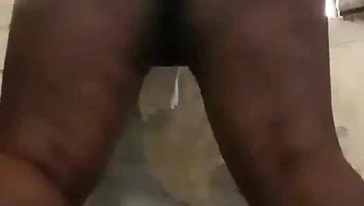 Rebolando Meu Rabo Grande чернокожей толстушки