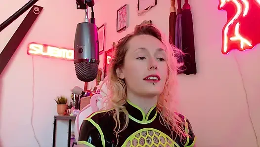 Kadın egemenliği ritüeli itaatkar itaat ve kontrol