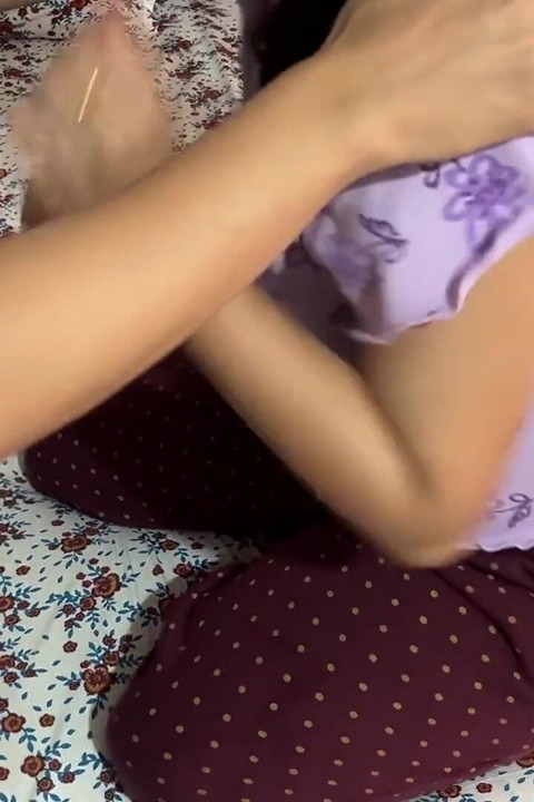 Hot Indian Housewife Close up Sex in Bed