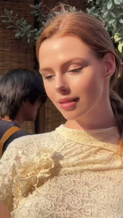 Golden sunlight and vintage lace make the prettiest pair
