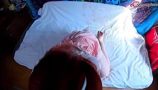 Gadis kampus anime Neco telan sperma setelah ngentot dengan lembut