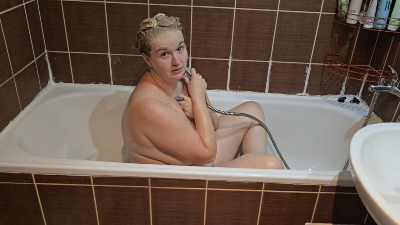 Behind Closed Bathroom Doors: Her Private Shower Time Captured Just for You