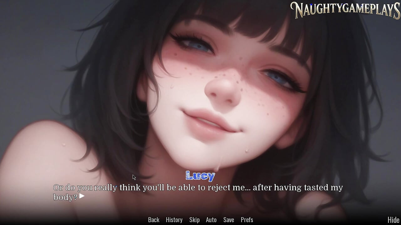 Obsessed Lucy Part 10 By VNGTrash - Gorgeous Natural Babe with Big Tits Takes It All - 3D Game
