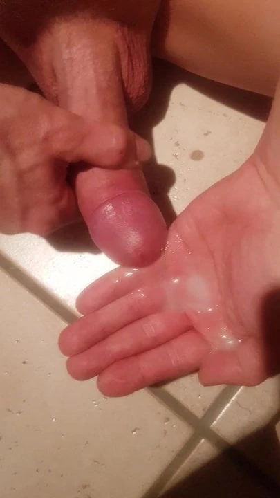 Cum in my hand