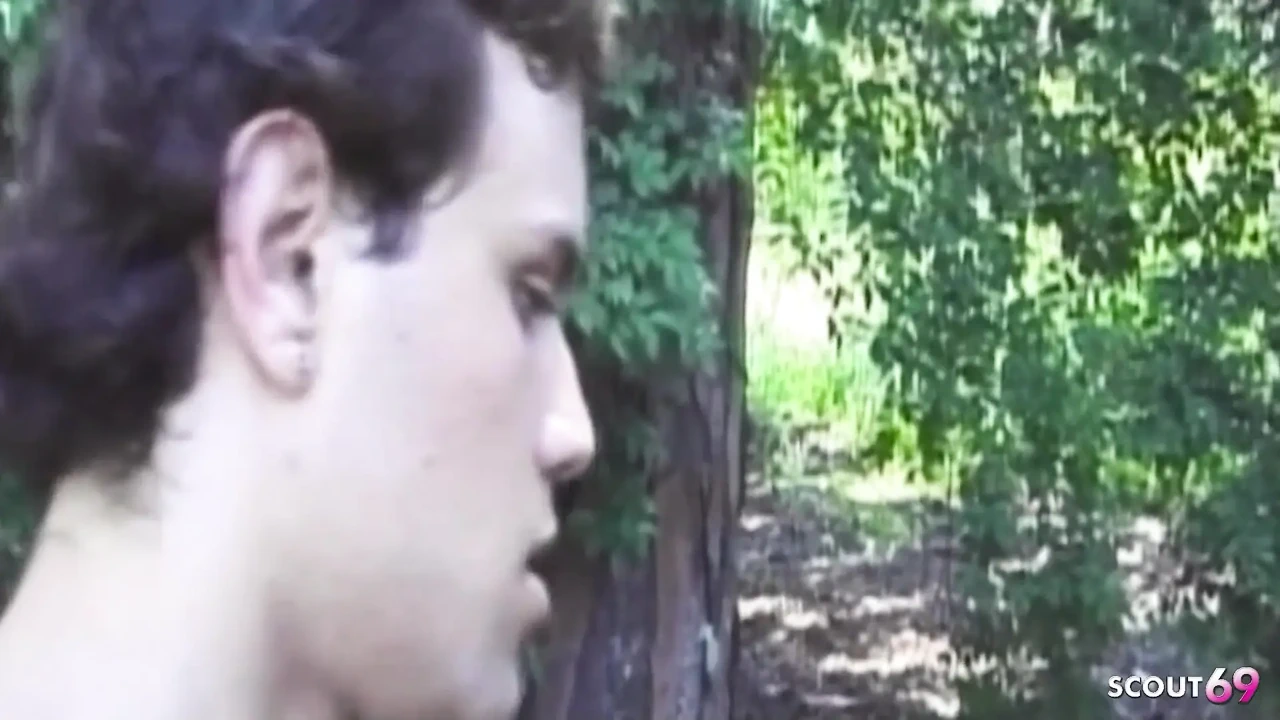 Latin Ladyboy Antonia Fucked Anally Outdoors in the Woods