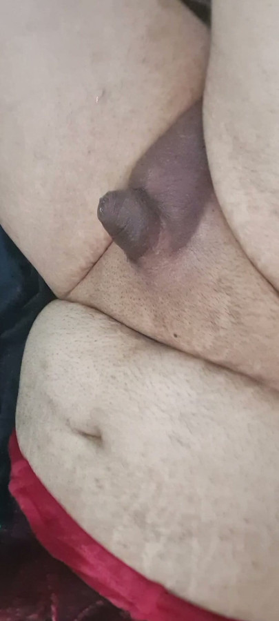 A comparison of my clit vs my dildo, I love it