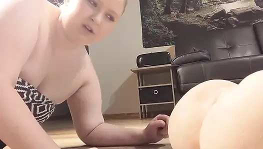 Фистинг и наказание ступней