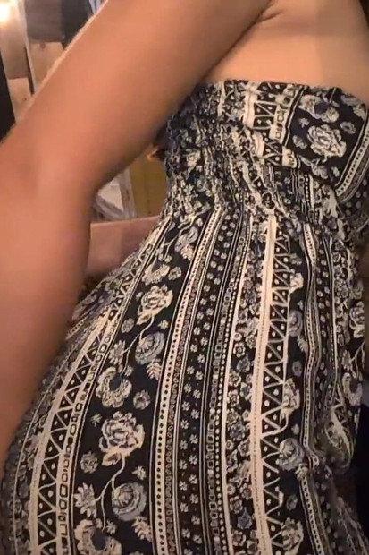 Public Rubbing Ass on Cock