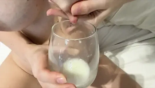 She Started MILKING TITS and It Just Kept Coming