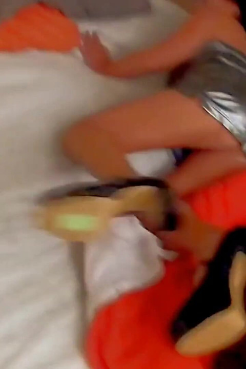 Cheating Wife Home From Party Husband Finds Creampie in Her Pussy