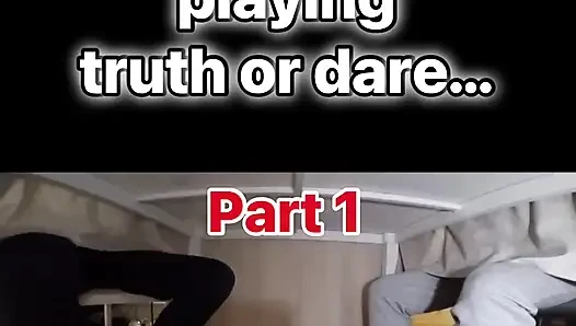 Friends' Truth or Dare Game Turns Into Mutual Footjobs - Part 1