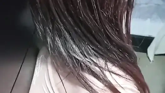 Tuvalette ateşli eylem