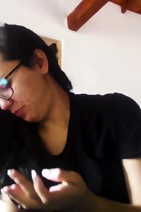 Latin Girl in Public Doing a Erotico Video for Her BF