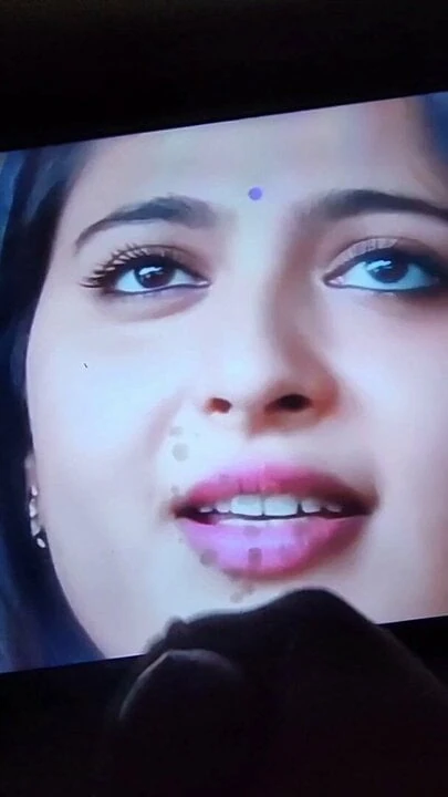 Anuska shetty slow face cumshot