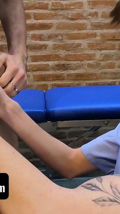 Masseur Rubs Patient’s Cock & Gets Fucked in Return | Clip 1