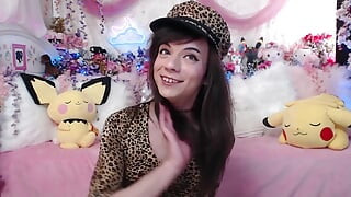 Sissy Princess Plays with Giant Anal Beads!