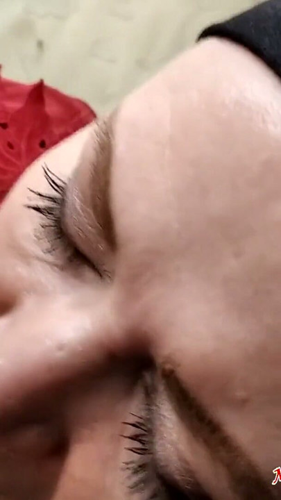 Sexy old lady in red gets her mature cunt creampied! Horny dirty mature whore AimeeParadise! | Clip 1