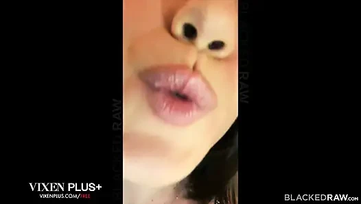 BLACKEDRAW BBC-durstige böse megan Fehler können kaum jasons riesigen schwanz in Blacked Raw-debüt passen