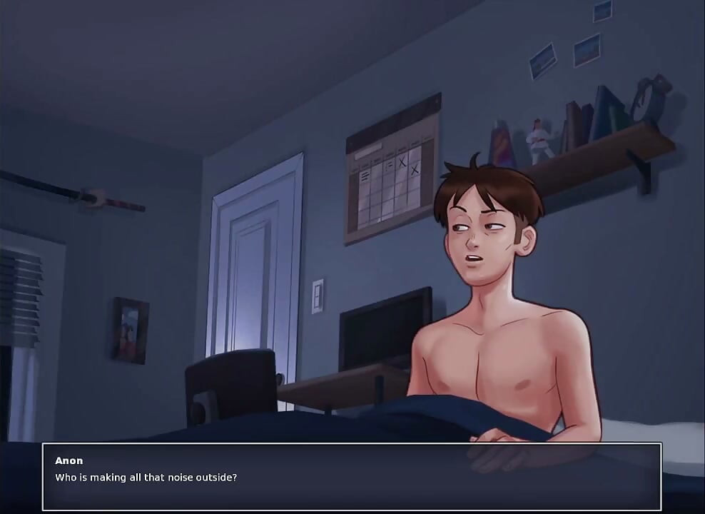 Summertime Saga - sex scenes with Debbie DUBBED part 1