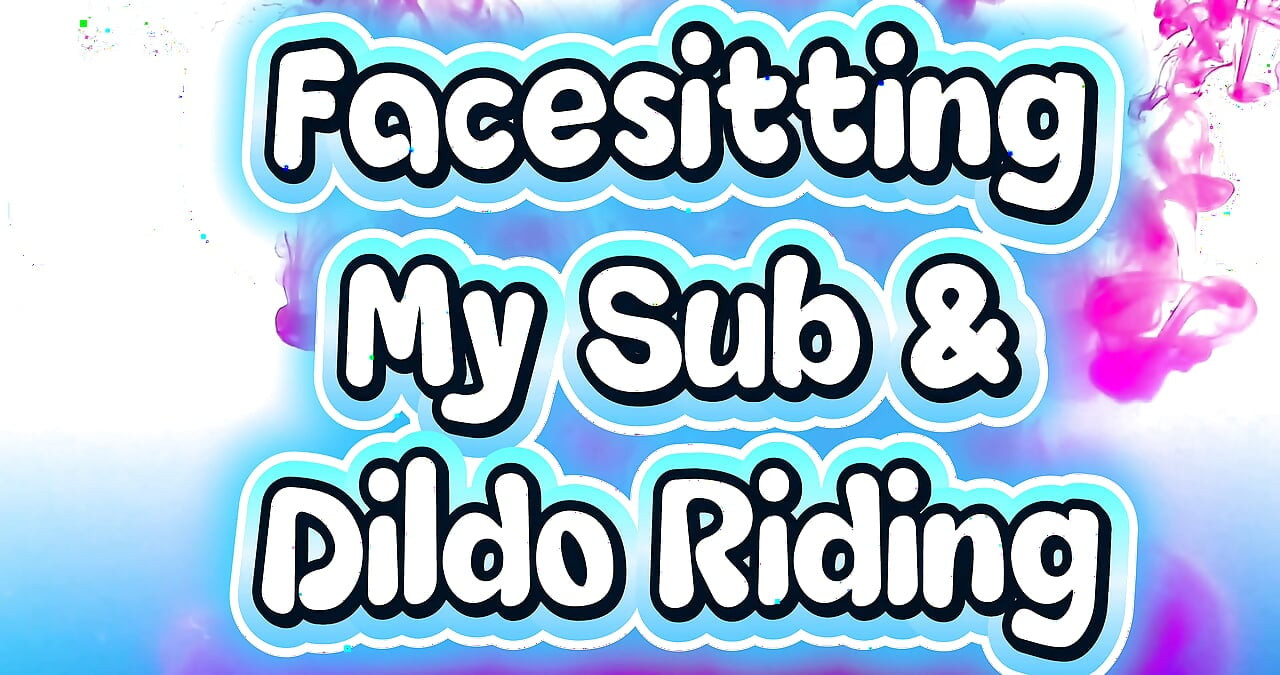 MILF PAWG Faces Its Her Sub While Riding a Strap on Dildo