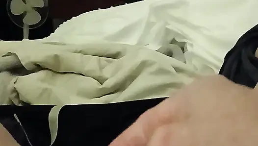 Stuffed full of pearls and anal beads