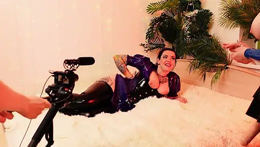 Lustige momente vom shooting - kein ton