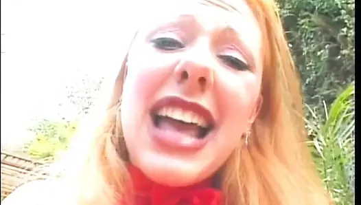 Vintage Redhead MILF Porn Fucked by Three Monster Black Cocks