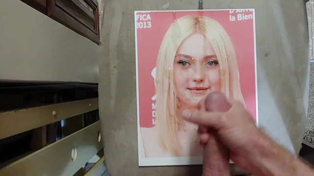 Dakota Fanning Cum Tribute 01