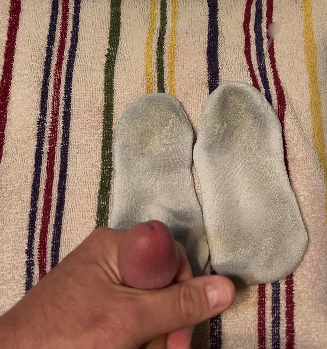 Sweaty socks turn me on so much!
