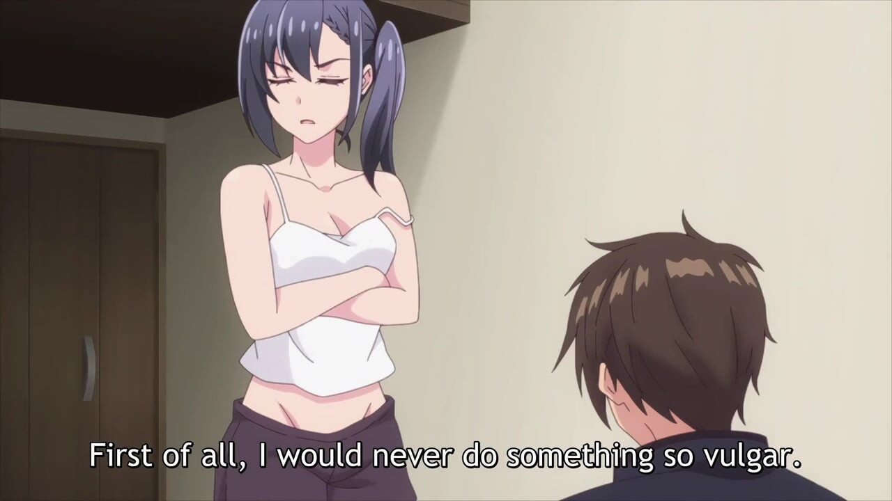 Yoasobi Gurashi fingering in her ass in front of his friend