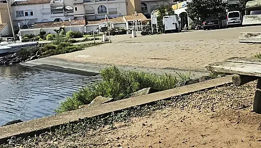 A day of holiday at Cap d’Agde naturist village with a slutty MILF - Part 2