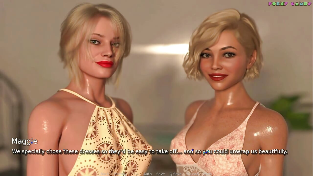 My Hotwife By Cuck Games - Τρίο με τον άντρα Crossdressed, Cum Eating Husband 23