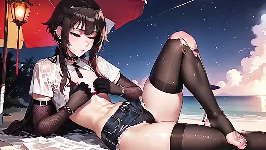 Megumin's First Anal Sex While on Vacation in Ai Adaptation Konosuba