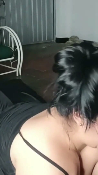 My stepmom has a peculiar way of watching TV while the 2 of us are in the living room | Clip 1