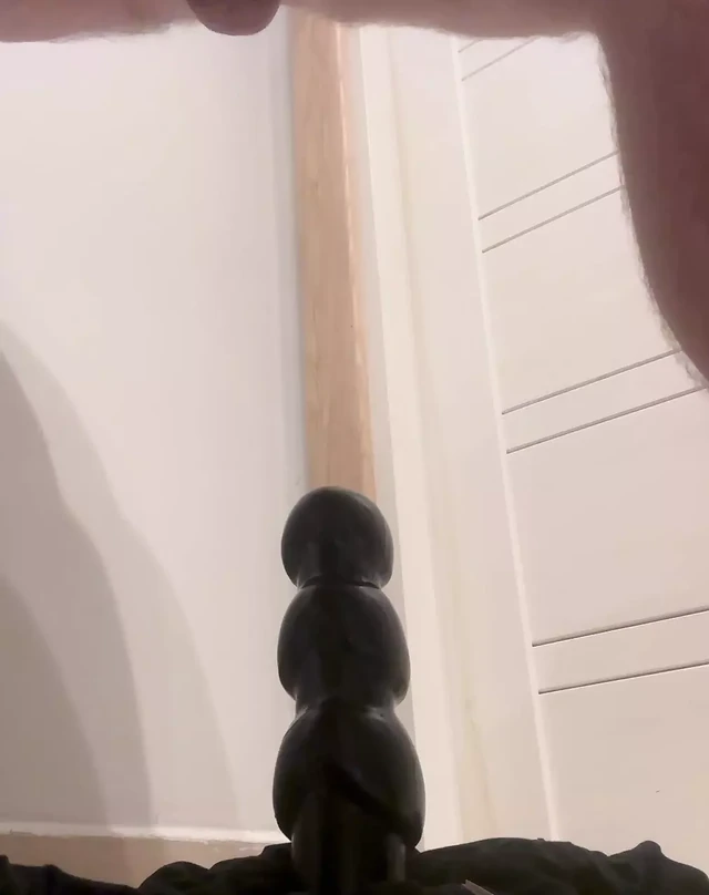 Black thick dildo