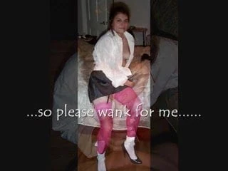 Me in stockings playing dress-up and giving head.