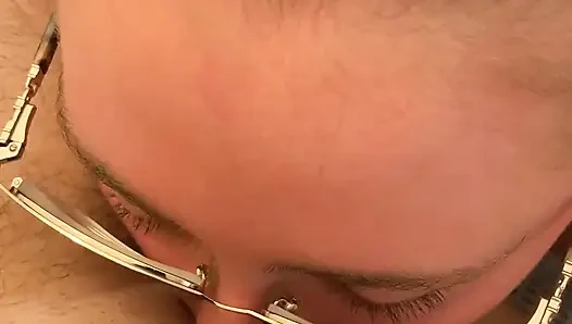 POV Glasses Wife Edges and Licks Balls