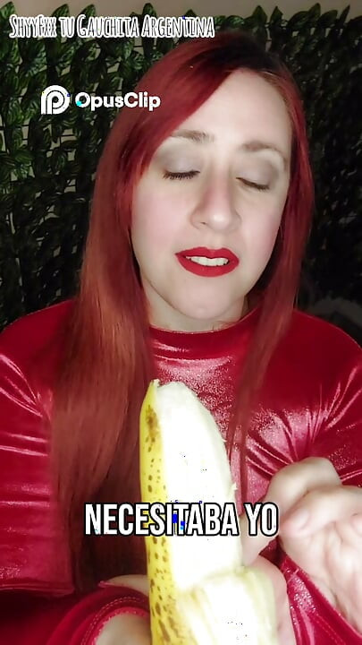 I turn your dick into a banana and eat it!