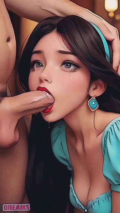 NEON DREAMS - เจ้าหญิงจัสมินดูดควยและเย็ด คลิป 1